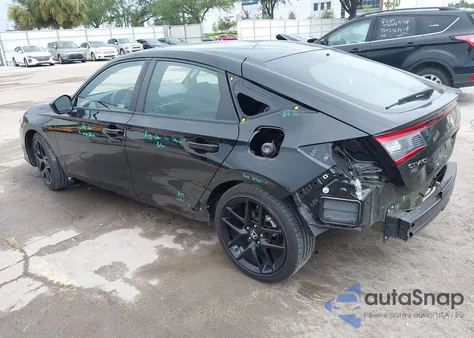 2023 Honda Civic Sport z USA, uszkodzony, nr VIN 19XFL2H86PE018818